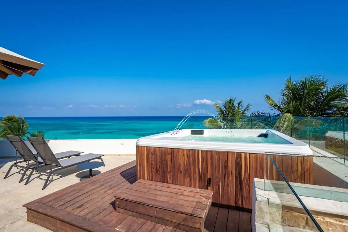Villa Asisi, Luxury Beachfront In Xpu-Ha Haven Mexico