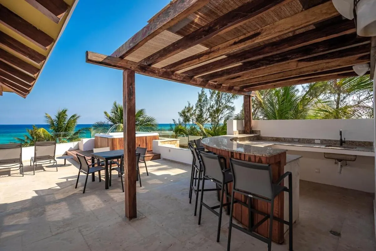 Villa Asisi, Luxury Beachfront In Xpu-Ha Haven Mexico