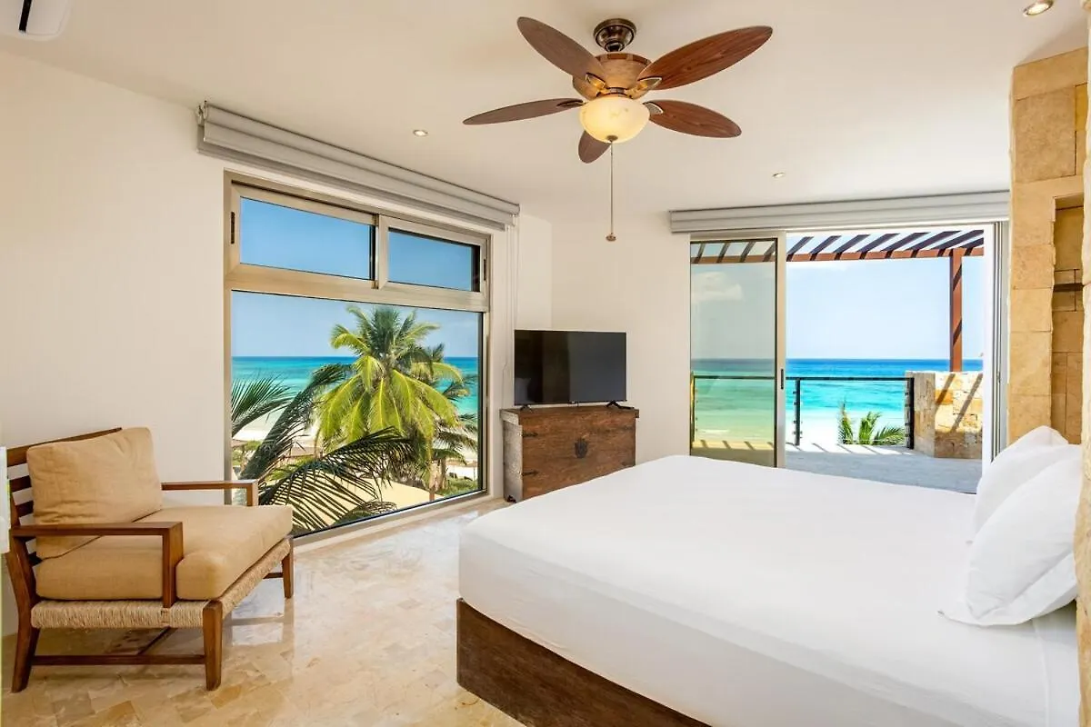Villa Asisi, Luxury Beachfront In Xpu-Ha Haven Mexico